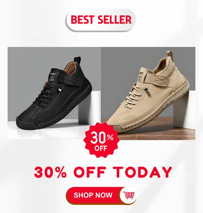 Women's Handmade Leather Orthopedic Comfy Shoes