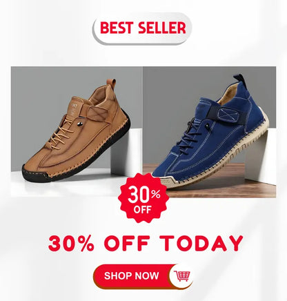 Women's Handmade Leather Orthopedic Comfy Shoes