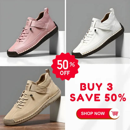 Women's Handmade Leather Orthopedic Comfy Shoes